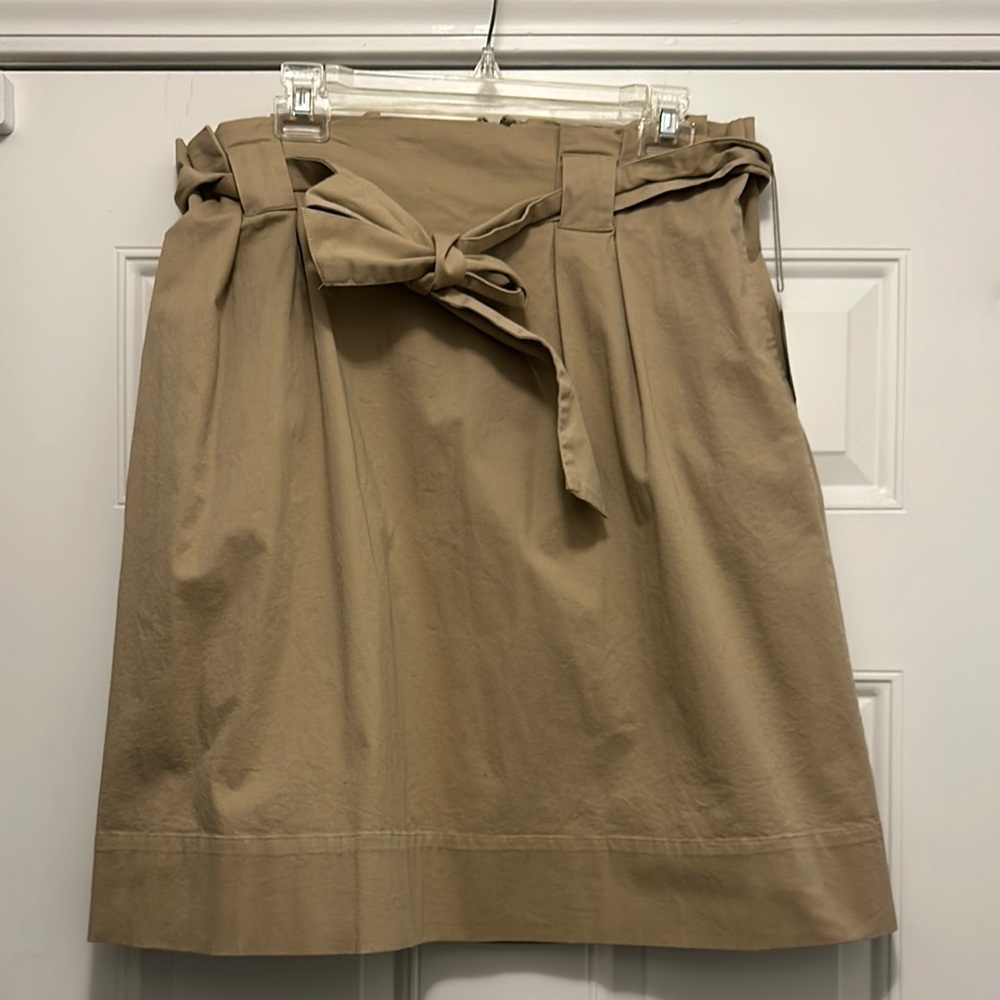 À NEW DAY paper bag waisted A-line Skirt
